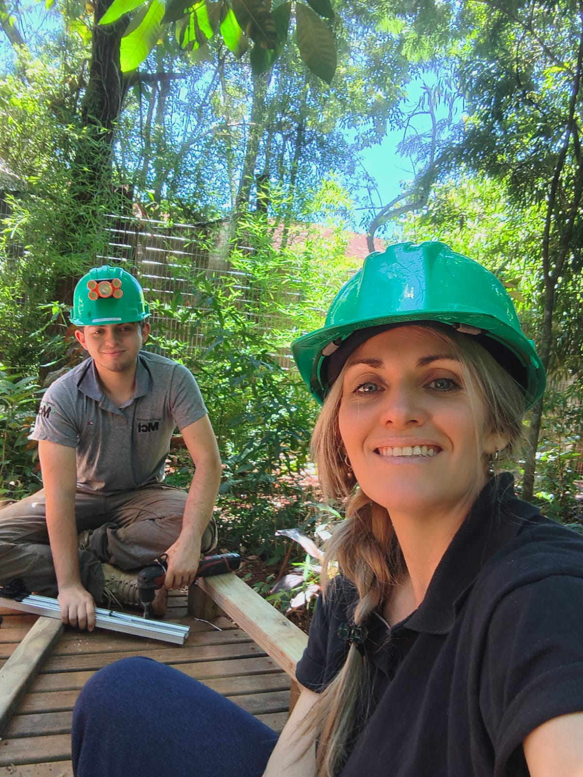 Equipo MCI en un proyecto de campo