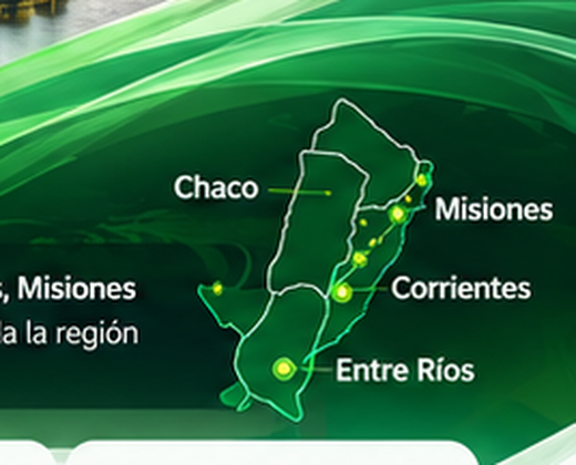 Cobertura regional MCI en el Litoral