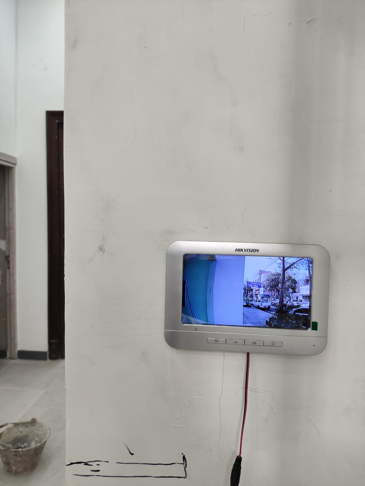 Videoportero Hikvision instalado